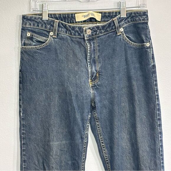 GAP | Women’s Bootcut Stretch Dark Denim Blue Jeans Size 10XL - Picture 3 of 12